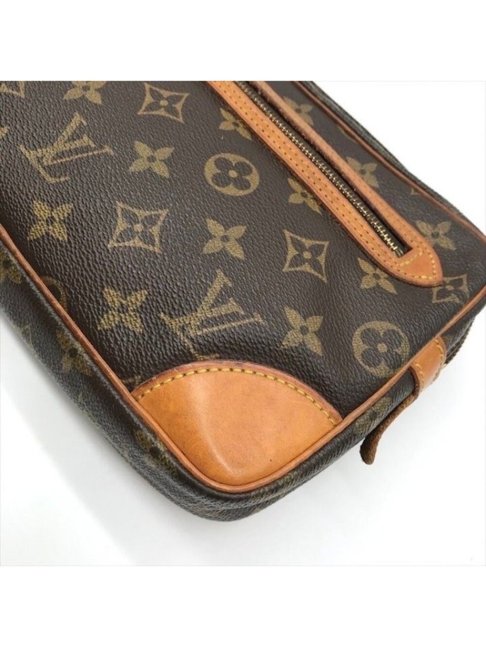 Louis Vuitton Monogram Marly Dragonne Second Pouch Purse - Picture 4 of 10